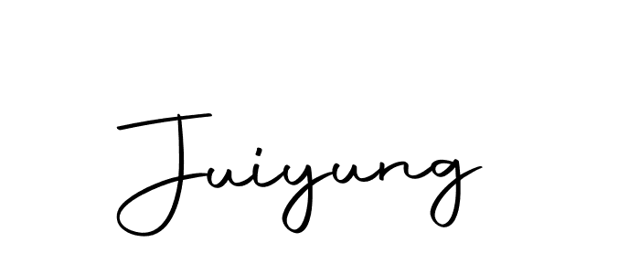 Create a beautiful signature design for name Juiyung. With this signature (Autography-DOLnW) fonts, you can make a handwritten signature for free. Juiyung signature style 10 images and pictures png