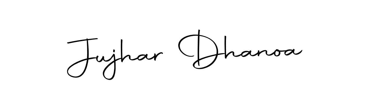 How to make Jujhar Dhanoa signature? Autography-DOLnW is a professional autograph style. Create handwritten signature for Jujhar Dhanoa name. Jujhar Dhanoa signature style 10 images and pictures png