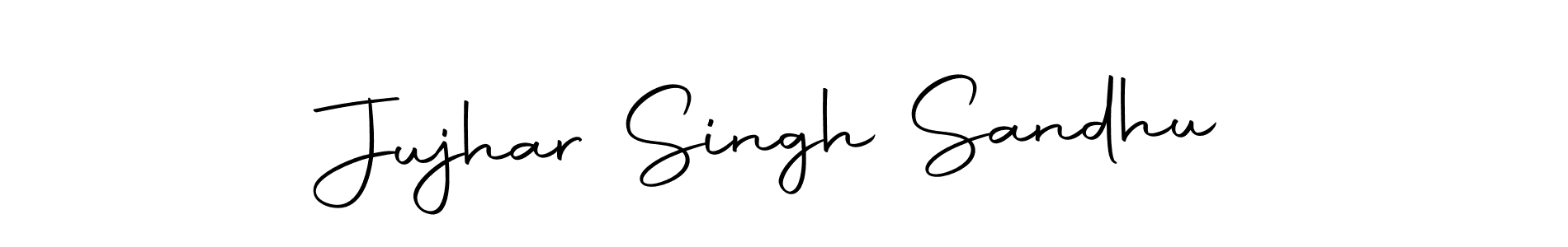 How to make Jujhar Singh Sandhu signature? Autography-DOLnW is a professional autograph style. Create handwritten signature for Jujhar Singh Sandhu name. Jujhar Singh Sandhu signature style 10 images and pictures png