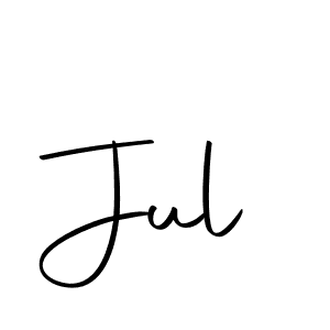 Design your own signature with our free online signature maker. With this signature software, you can create a handwritten (Autography-DOLnW) signature for name Jul. Jul signature style 10 images and pictures png