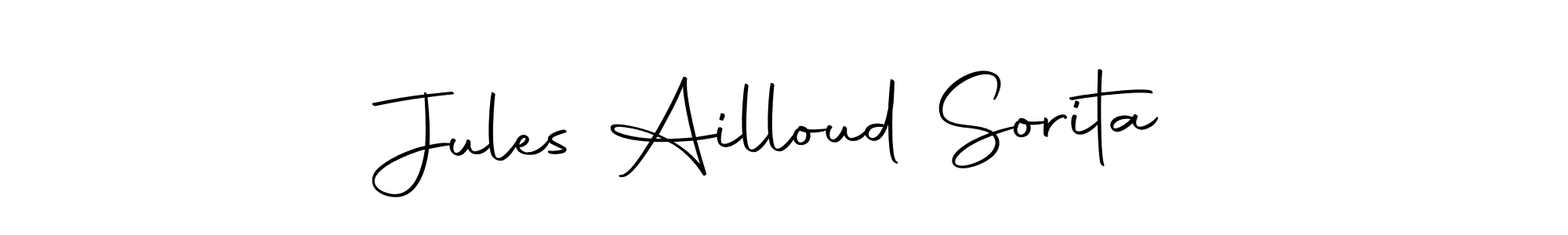 Autography-DOLnW is a professional signature style that is perfect for those who want to add a touch of class to their signature. It is also a great choice for those who want to make their signature more unique. Get Jules Ailloud Sorita name to fancy signature for free. Jules Ailloud Sorita signature style 10 images and pictures png