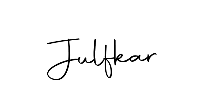 Design your own signature with our free online signature maker. With this signature software, you can create a handwritten (Autography-DOLnW) signature for name Julfkar. Julfkar signature style 10 images and pictures png