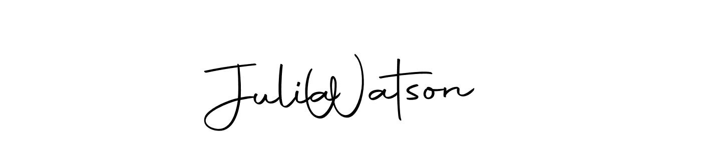 How to make Julia   Watson signature? Autography-DOLnW is a professional autograph style. Create handwritten signature for Julia   Watson name. Julia   Watson signature style 10 images and pictures png