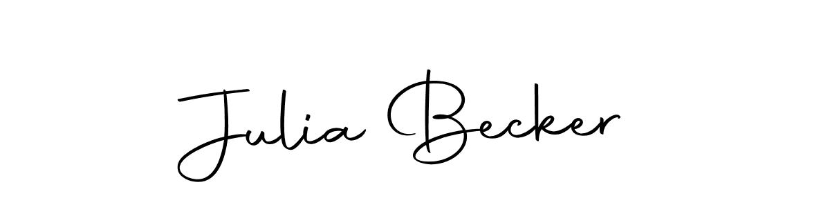 Similarly Autography-DOLnW is the best handwritten signature design. Signature creator online .You can use it as an online autograph creator for name Julia Becker. Julia Becker signature style 10 images and pictures png