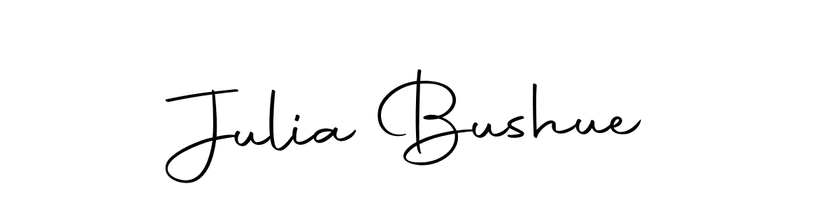 You should practise on your own different ways (Autography-DOLnW) to write your name (Julia Bushue) in signature. don't let someone else do it for you. Julia Bushue signature style 10 images and pictures png