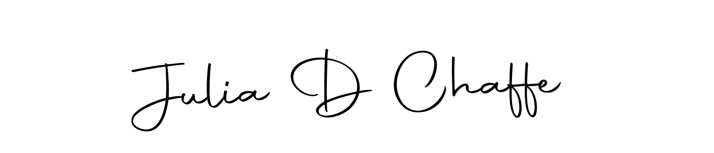 Make a short Julia D Chaffe signature style. Manage your documents anywhere anytime using Autography-DOLnW. Create and add eSignatures, submit forms, share and send files easily. Julia D Chaffe signature style 10 images and pictures png