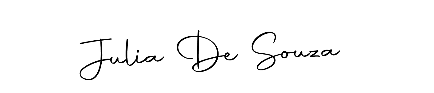 Make a beautiful signature design for name Julia De Souza. Use this online signature maker to create a handwritten signature for free. Julia De Souza signature style 10 images and pictures png