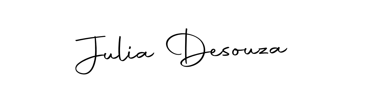 Also we have Julia Desouza name is the best signature style. Create professional handwritten signature collection using Autography-DOLnW autograph style. Julia Desouza signature style 10 images and pictures png