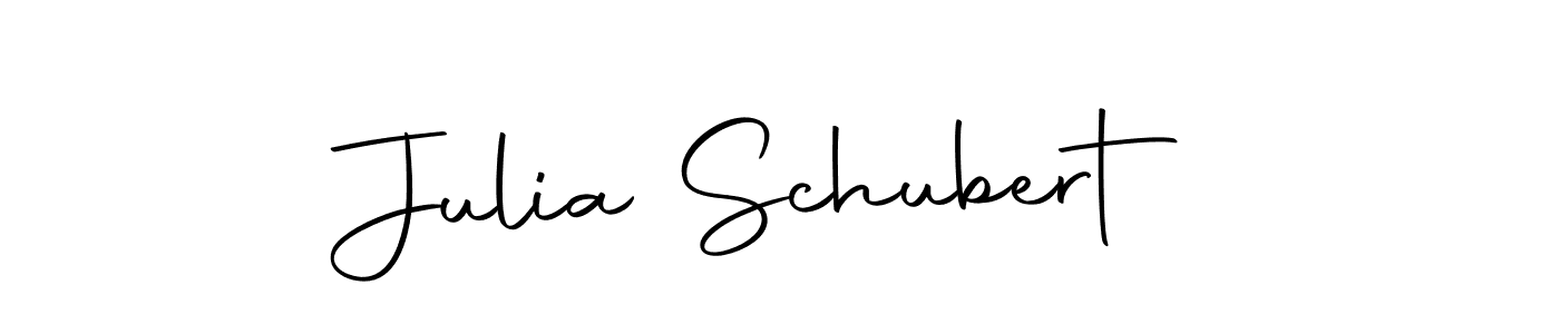 Create a beautiful signature design for name Julia Schubert. With this signature (Autography-DOLnW) fonts, you can make a handwritten signature for free. Julia Schubert signature style 10 images and pictures png