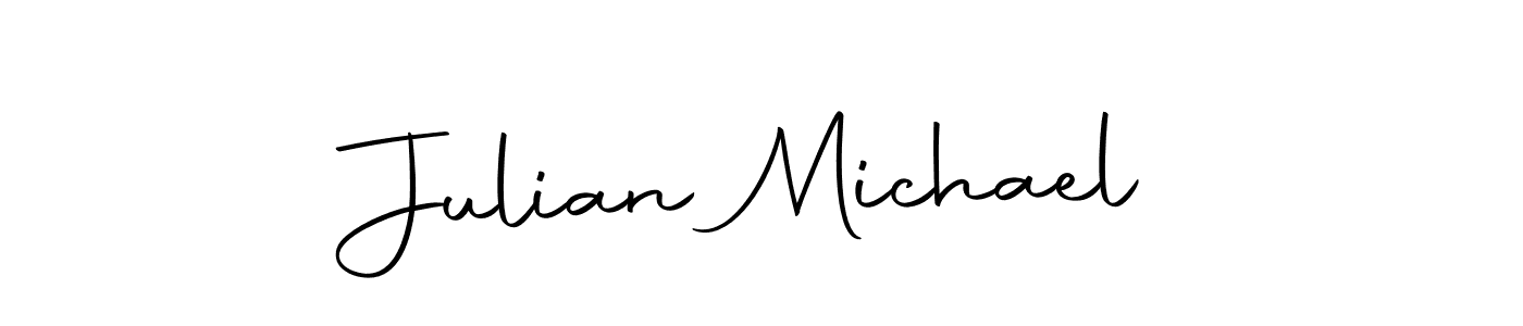 Also we have Julian Michael name is the best signature style. Create professional handwritten signature collection using Autography-DOLnW autograph style. Julian Michael signature style 10 images and pictures png