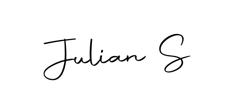 Here are the top 10 professional signature styles for the name Julian S. These are the best autograph styles you can use for your name. Julian S signature style 10 images and pictures png