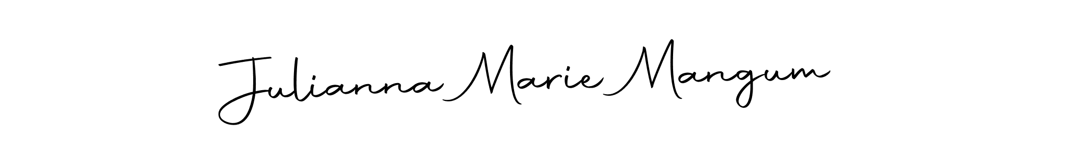You can use this online signature creator to create a handwritten signature for the name Julianna Marie Mangum. This is the best online autograph maker. Julianna Marie Mangum signature style 10 images and pictures png