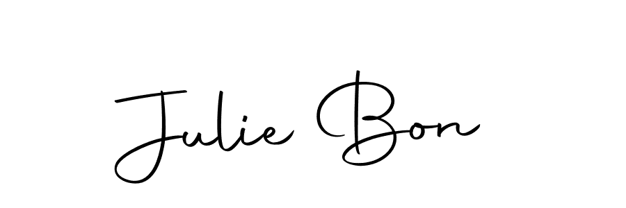 Also we have Julie Bon name is the best signature style. Create professional handwritten signature collection using Autography-DOLnW autograph style. Julie Bon signature style 10 images and pictures png