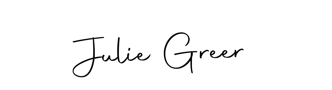 How to make Julie Greer signature? Autography-DOLnW is a professional autograph style. Create handwritten signature for Julie Greer name. Julie Greer signature style 10 images and pictures png