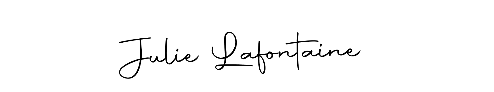 Autography-DOLnW is a professional signature style that is perfect for those who want to add a touch of class to their signature. It is also a great choice for those who want to make their signature more unique. Get Julie Lafontaine name to fancy signature for free. Julie Lafontaine signature style 10 images and pictures png