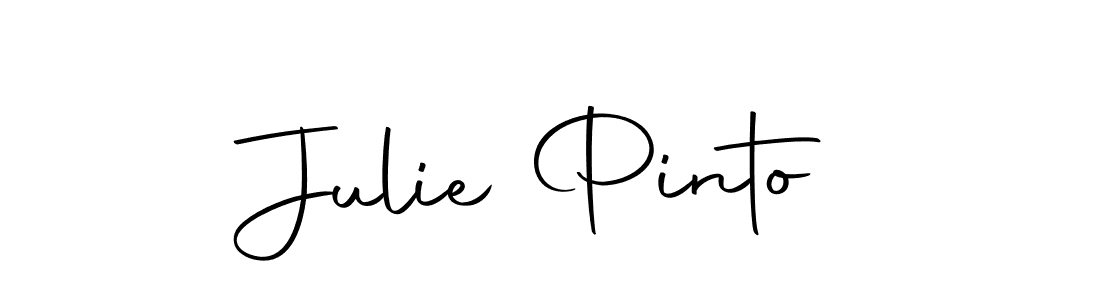 Create a beautiful signature design for name Julie Pinto. With this signature (Autography-DOLnW) fonts, you can make a handwritten signature for free. Julie Pinto signature style 10 images and pictures png