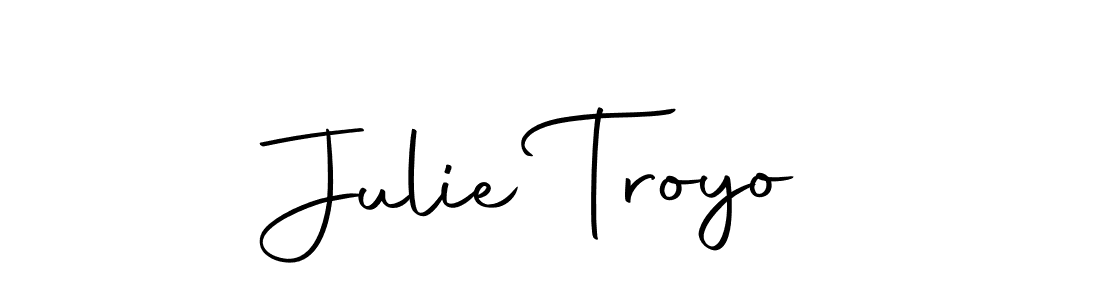 if you are searching for the best signature style for your name Julie Troyo. so please give up your signature search. here we have designed multiple signature styles  using Autography-DOLnW. Julie Troyo signature style 10 images and pictures png