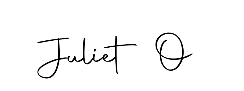 Create a beautiful signature design for name Juliet O. With this signature (Autography-DOLnW) fonts, you can make a handwritten signature for free. Juliet O signature style 10 images and pictures png