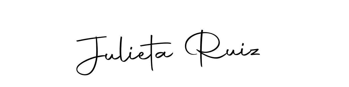 You can use this online signature creator to create a handwritten signature for the name Julieta Ruiz. This is the best online autograph maker. Julieta Ruiz signature style 10 images and pictures png