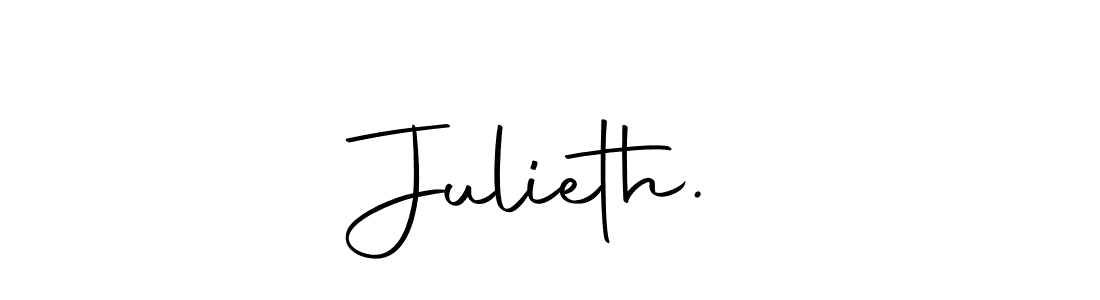 Make a beautiful signature design for name Julieth.♡. With this signature (Autography-DOLnW) style, you can create a handwritten signature for free. Julieth.♡ signature style 10 images and pictures png