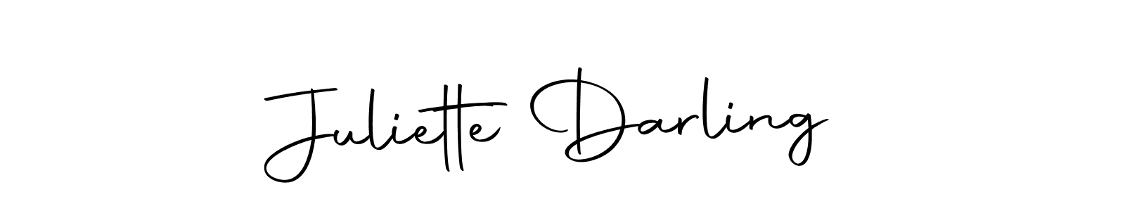 Autography-DOLnW is a professional signature style that is perfect for those who want to add a touch of class to their signature. It is also a great choice for those who want to make their signature more unique. Get Juliette Darling name to fancy signature for free. Juliette Darling signature style 10 images and pictures png