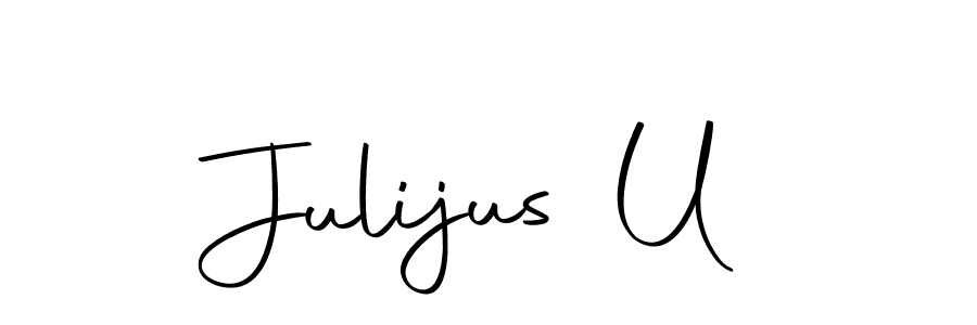 Make a short Julijus U signature style. Manage your documents anywhere anytime using Autography-DOLnW. Create and add eSignatures, submit forms, share and send files easily. Julijus U signature style 10 images and pictures png