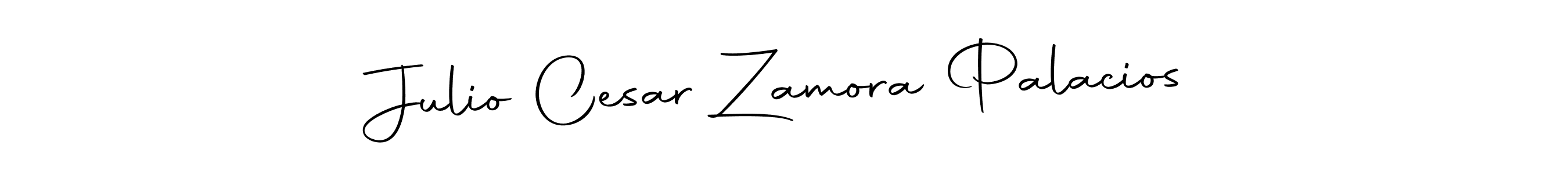 if you are searching for the best signature style for your name Julio Cesar Zamora Palacios. so please give up your signature search. here we have designed multiple signature styles  using Autography-DOLnW. Julio Cesar Zamora Palacios signature style 10 images and pictures png