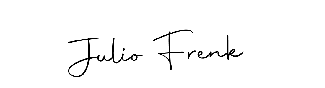 Make a beautiful signature design for name Julio Frenk. With this signature (Autography-DOLnW) style, you can create a handwritten signature for free. Julio Frenk signature style 10 images and pictures png