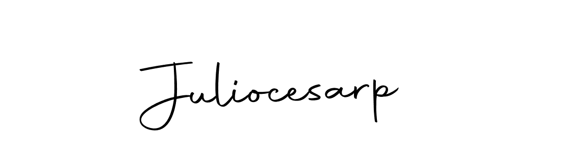 How to make Juliocesarp name signature. Use Autography-DOLnW style for creating short signs online. This is the latest handwritten sign. Juliocesarp signature style 10 images and pictures png