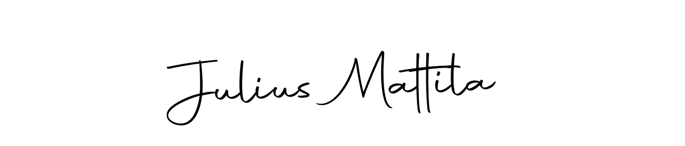 Use a signature maker to create a handwritten signature online. With this signature software, you can design (Autography-DOLnW) your own signature for name Julius Mattila. Julius Mattila signature style 10 images and pictures png