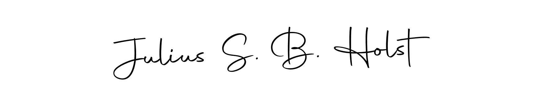 Here are the top 10 professional signature styles for the name Julius S. B. Holst. These are the best autograph styles you can use for your name. Julius S. B. Holst signature style 10 images and pictures png