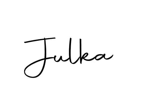 Make a short Julka signature style. Manage your documents anywhere anytime using Autography-DOLnW. Create and add eSignatures, submit forms, share and send files easily. Julka signature style 10 images and pictures png