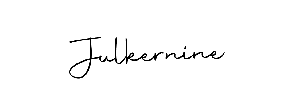 Design your own signature with our free online signature maker. With this signature software, you can create a handwritten (Autography-DOLnW) signature for name Julkernine. Julkernine signature style 10 images and pictures png