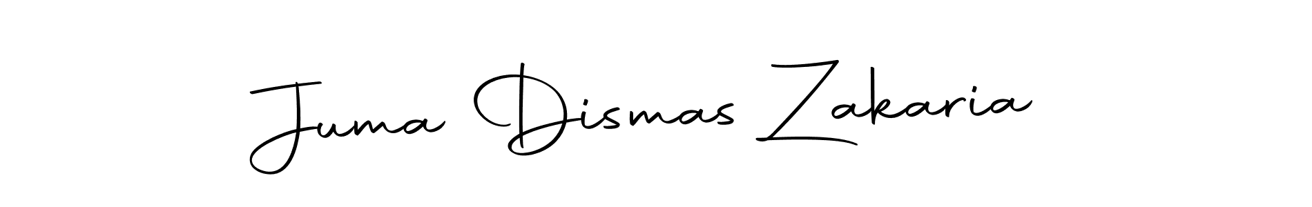 Design your own signature with our free online signature maker. With this signature software, you can create a handwritten (Autography-DOLnW) signature for name Juma Dismas Zakaria. Juma Dismas Zakaria signature style 10 images and pictures png