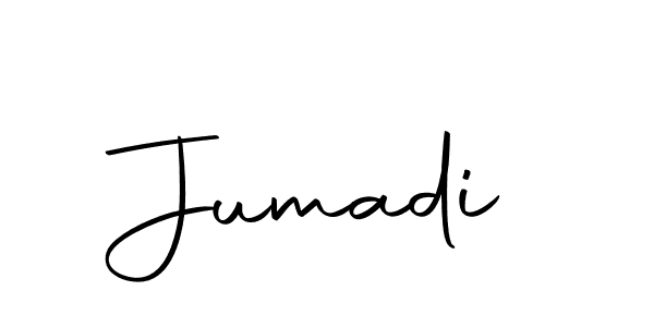 Use a signature maker to create a handwritten signature online. With this signature software, you can design (Autography-DOLnW) your own signature for name Jumadi. Jumadi signature style 10 images and pictures png