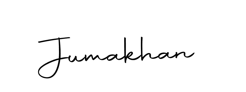 The best way (Autography-DOLnW) to make a short signature is to pick only two or three words in your name. The name Jumakhan include a total of six letters. For converting this name. Jumakhan signature style 10 images and pictures png