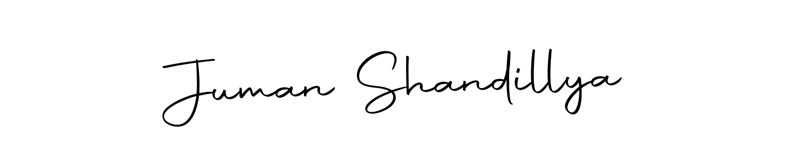 Make a beautiful signature design for name Juman Shandillya. Use this online signature maker to create a handwritten signature for free. Juman Shandillya signature style 10 images and pictures png