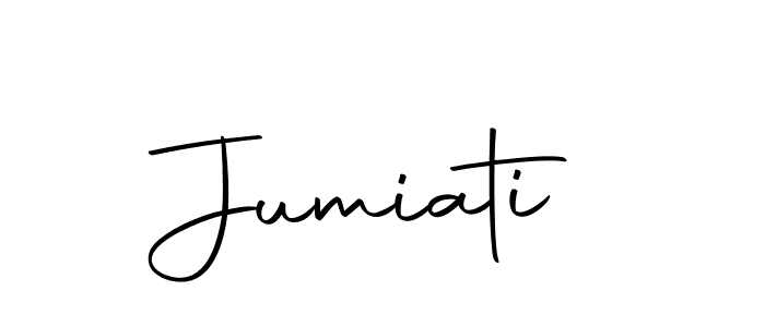 How to make Jumiati signature? Autography-DOLnW is a professional autograph style. Create handwritten signature for Jumiati name. Jumiati signature style 10 images and pictures png