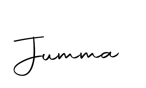 How to make Jumma signature? Autography-DOLnW is a professional autograph style. Create handwritten signature for Jumma name. Jumma signature style 10 images and pictures png