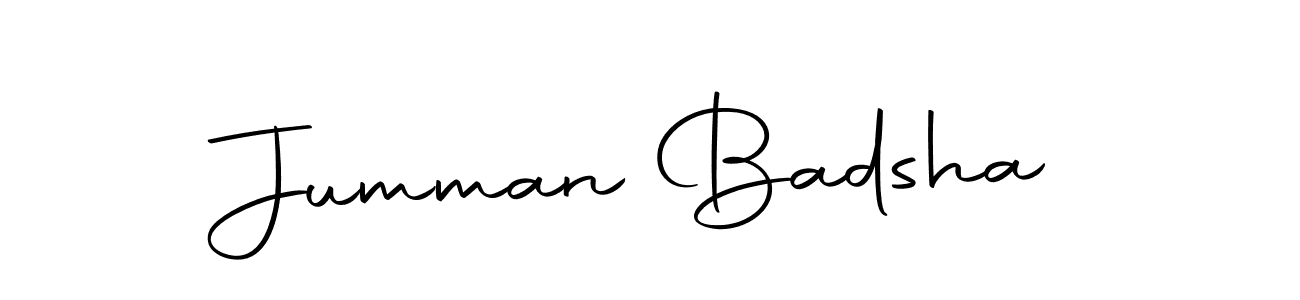 Design your own signature with our free online signature maker. With this signature software, you can create a handwritten (Autography-DOLnW) signature for name Jumman Badsha. Jumman Badsha signature style 10 images and pictures png