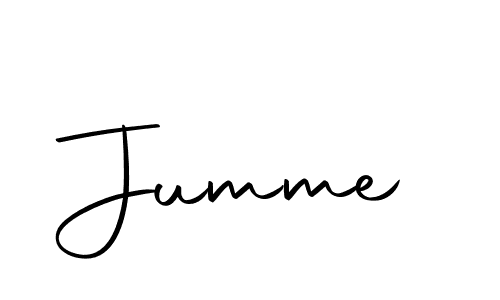 if you are searching for the best signature style for your name Jumme. so please give up your signature search. here we have designed multiple signature styles  using Autography-DOLnW. Jumme signature style 10 images and pictures png