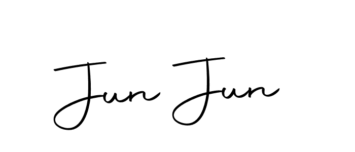 Also we have Jun Jun name is the best signature style. Create professional handwritten signature collection using Autography-DOLnW autograph style. Jun Jun signature style 10 images and pictures png