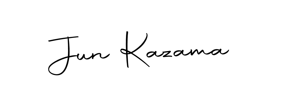 if you are searching for the best signature style for your name Jun Kazama. so please give up your signature search. here we have designed multiple signature styles  using Autography-DOLnW. Jun Kazama signature style 10 images and pictures png