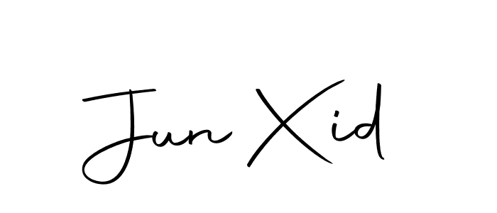Create a beautiful signature design for name Jun Xid. With this signature (Autography-DOLnW) fonts, you can make a handwritten signature for free. Jun Xid signature style 10 images and pictures png