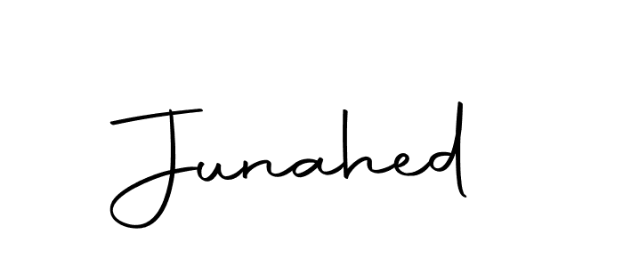 Create a beautiful signature design for name Junahed. With this signature (Autography-DOLnW) fonts, you can make a handwritten signature for free. Junahed signature style 10 images and pictures png