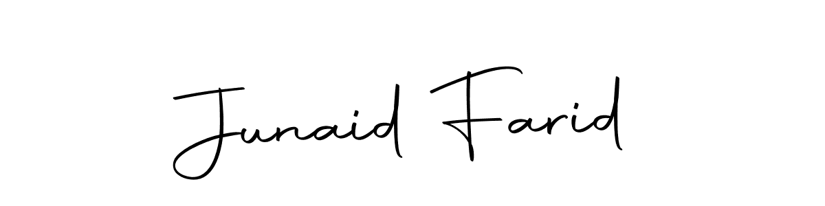 if you are searching for the best signature style for your name Junaid Farid. so please give up your signature search. here we have designed multiple signature styles  using Autography-DOLnW. Junaid Farid signature style 10 images and pictures png