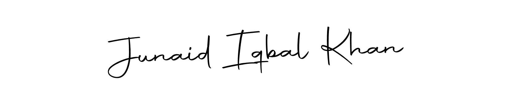 Use a signature maker to create a handwritten signature online. With this signature software, you can design (Autography-DOLnW) your own signature for name Junaid Iqbal Khan. Junaid Iqbal Khan signature style 10 images and pictures png