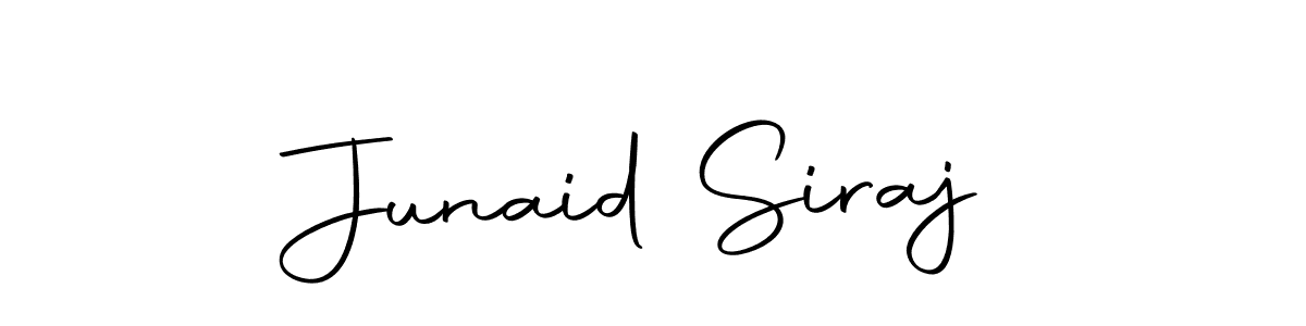 Design your own signature with our free online signature maker. With this signature software, you can create a handwritten (Autography-DOLnW) signature for name Junaid Siraj. Junaid Siraj signature style 10 images and pictures png