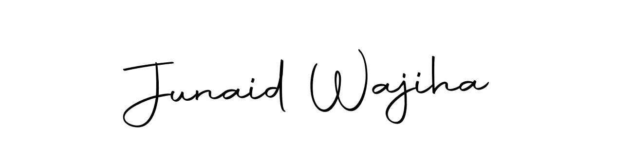 if you are searching for the best signature style for your name Junaid Wajiha. so please give up your signature search. here we have designed multiple signature styles  using Autography-DOLnW. Junaid Wajiha signature style 10 images and pictures png
