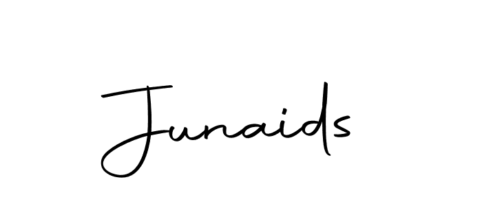 How to make Junaids name signature. Use Autography-DOLnW style for creating short signs online. This is the latest handwritten sign. Junaids signature style 10 images and pictures png